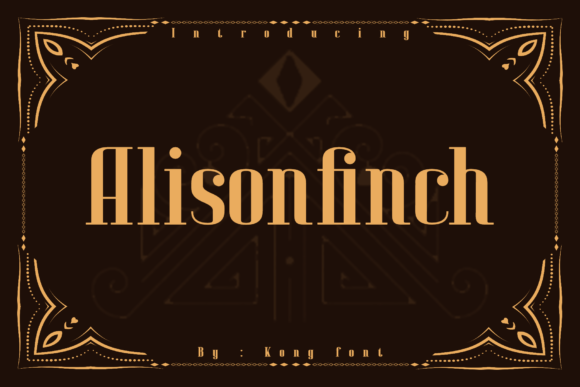 Alison Finch: A Serif Font That Balances Elegance with Versatility