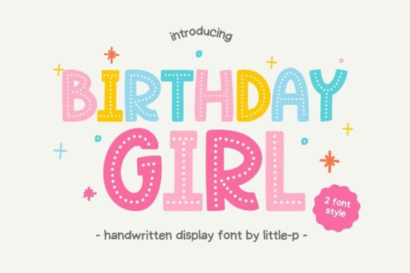Birthday Girl: The Handwritten Font That Brings Joy to Every Design