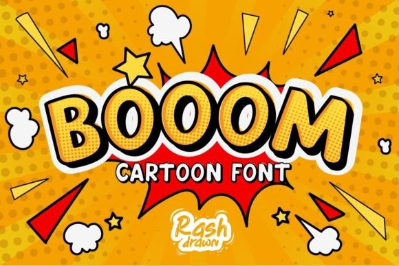 Booom: The Bold Display Font That Commands Attention