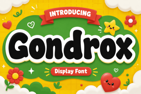Gondrox: The Playful Typeface That Brings Brands to Life