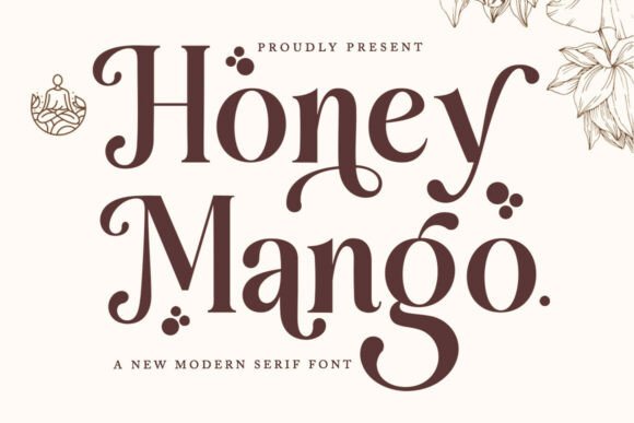 Honey Mango: A Serif Font That Balances Elegance and Modern Appeal