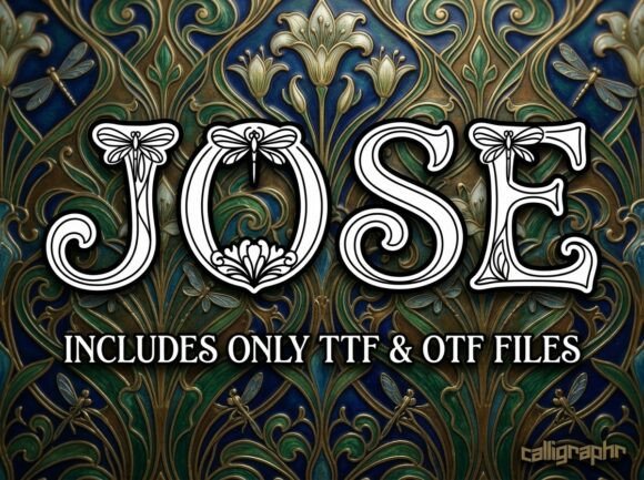 Jose: A Bold Display Font for Creative Impact