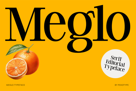 Meglo: A Modern Serif Font for Elegant Branding
