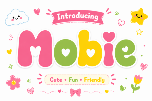 Mobie: The Playful Typeface for Joyful Brands