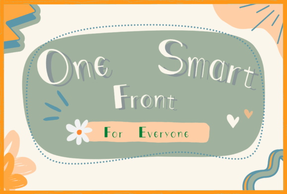 One Smart Font: Your Go-To for Friendly, Handwritten Designs