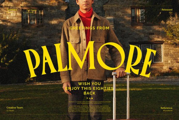 Palmore: A Vintage Typeface for Bold, Memorable Design