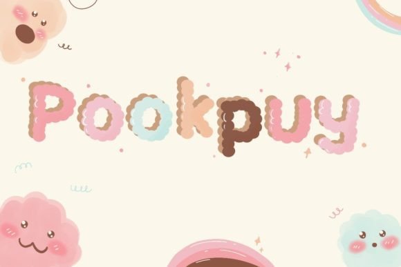 Pookpuy: A Handwritten Font That Brings Playful Authenticity to Your Designs