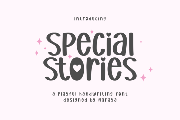 Special Stories: The Playful Handwriting Font for Your Next Project