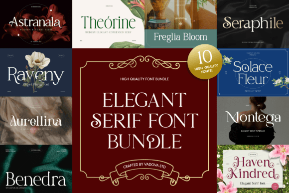 The Timeless Allure of the Elegant Serif Bundle