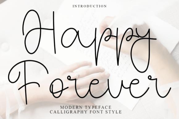 The Whimsical Charm of the Together Forever Typeface