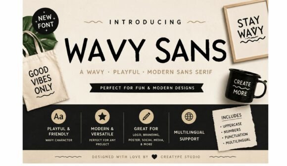 Wavy Sans: Your New Secret Weapon for Playful Branding